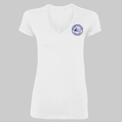 Ladies V-neck T-Shirt - White